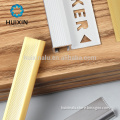 aluminium material golden tile trim for housing decoration